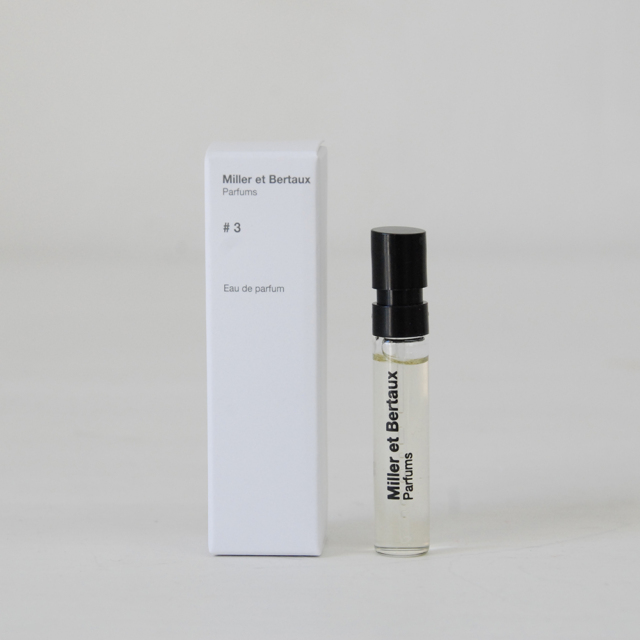 フランジュールのインポートアイテム。Miller et Bertauxのフレグランス