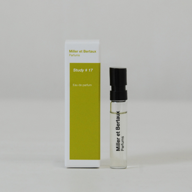 オードパルファン Study#17 2ml / Miller et Bertaux