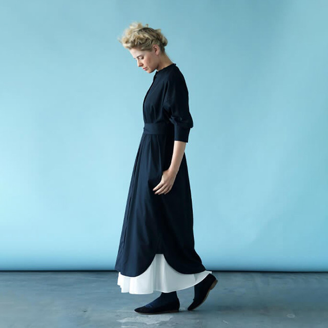 Karen 長袖シャツワンピース / KEYCO