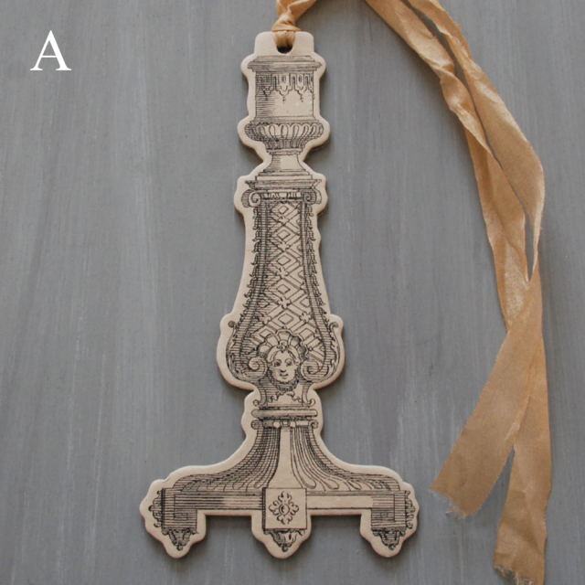 ペーパーオーナメント ""Candleholder"" / MERCI LOUIS