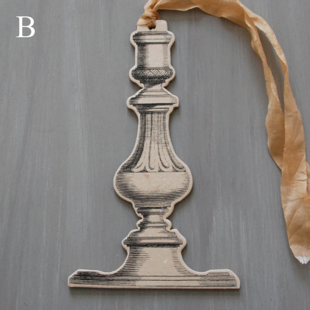 ペーパーオーナメント ""Candleholder"" / MERCI LOUIS