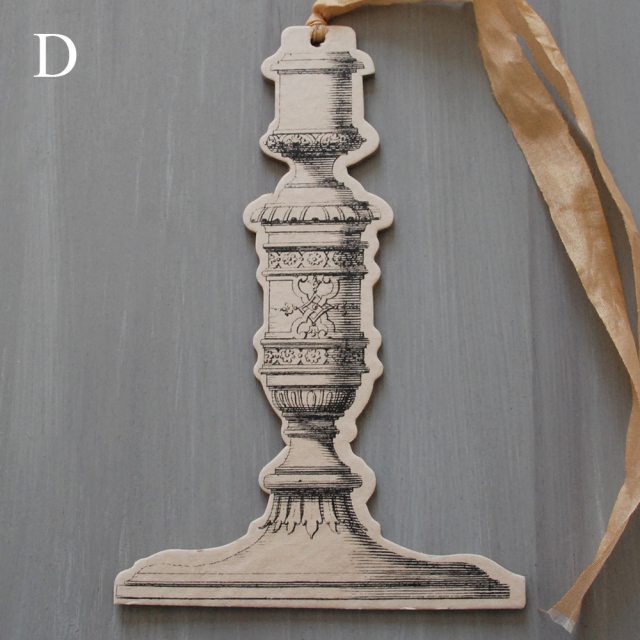 ペーパーオーナメント ""Candleholder"" / MERCI LOUIS