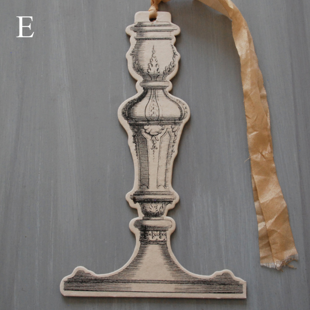 ペーパーオーナメント ""Candleholder"" / MERCI LOUIS