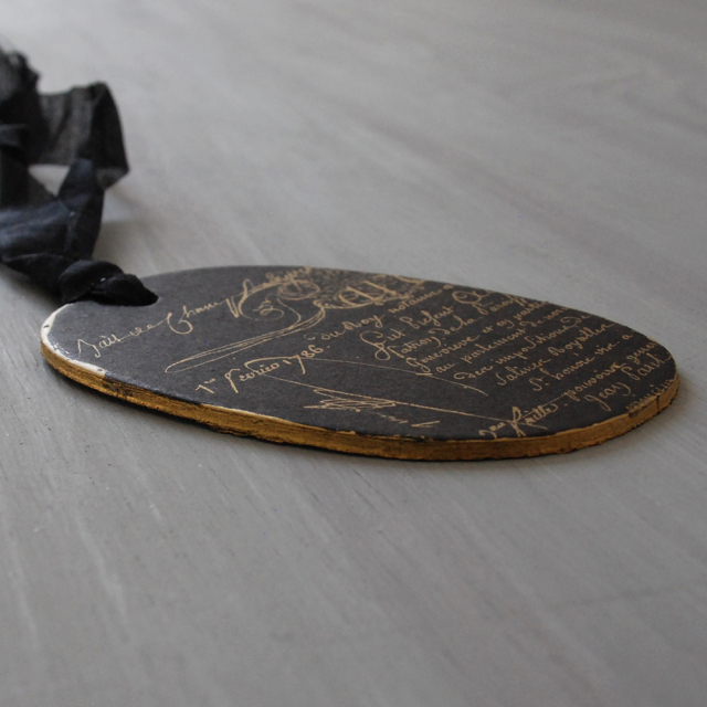 ペーパーオーナメント ""manuscripts"" / MERCI LOUIS