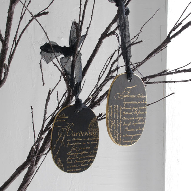 ペーパーオーナメント ""manuscripts"" / MERCI LOUIS