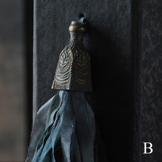 ファイルボックス　"Pompons"  / MERCI LOUIS