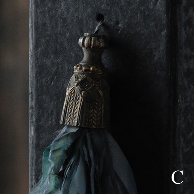 ファイルボックス　"Pompons"  / MERCI LOUIS