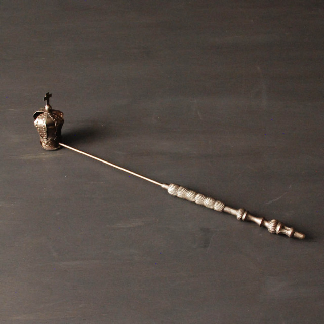 キャンドルホルダー ティアラ MERCI LOUIS francjour フランジュール ｜ キャンドルスナッファー 35x7.5cm