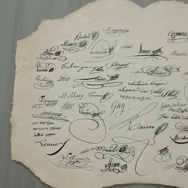 ペーパーランチョンマット / MERCI LOUIS