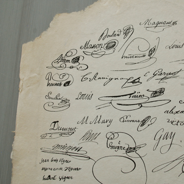 ペーパーランチョンマット / MERCI LOUIS