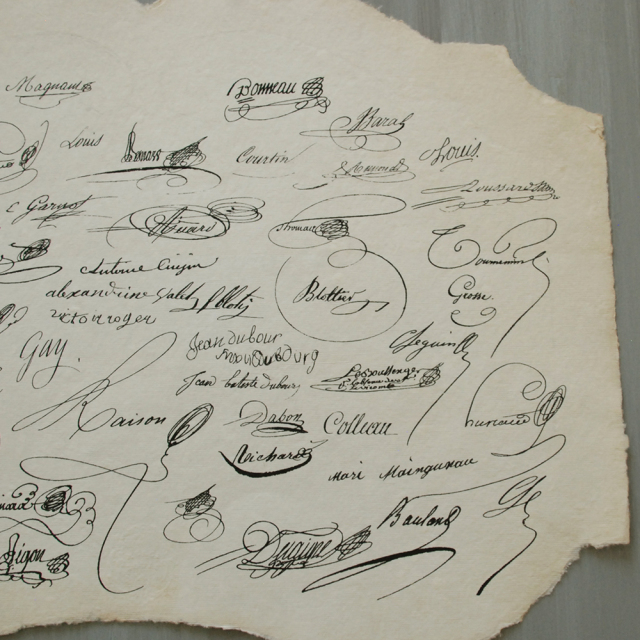 ペーパーランチョンマット / MERCI LOUIS