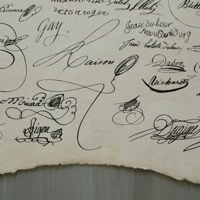 ペーパーランチョンマット / MERCI LOUIS