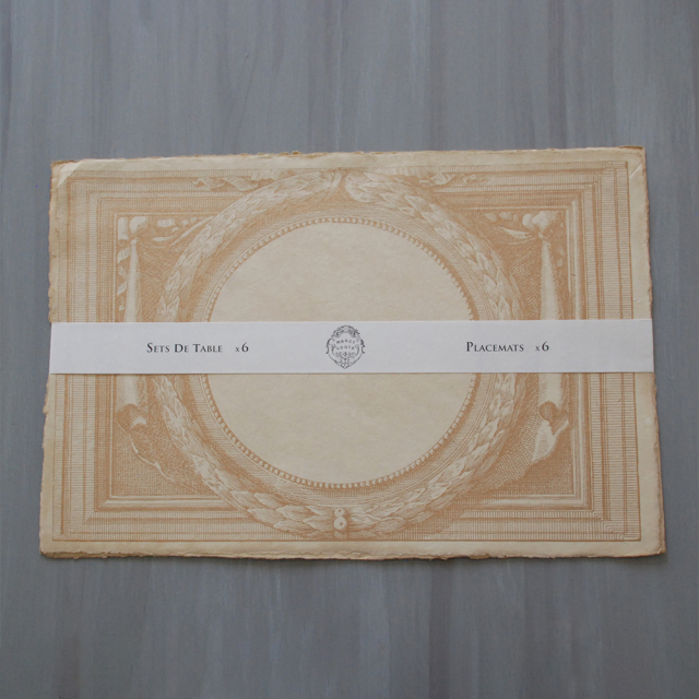 ペーパーランチョンマット 6枚セット / MERCI LOUIS