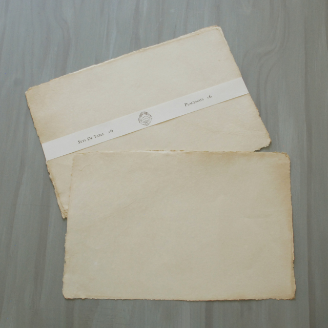 ペーパーランチョンマット / MERCI LOUIS