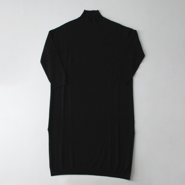 nagonstans ハイネックニットワンピース 黒 nagonstans ハイネックニットワンピース 黒 ハイネック ニット