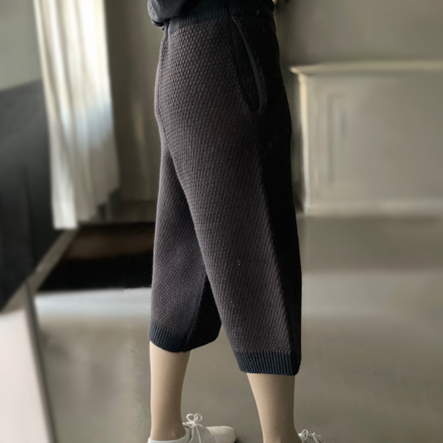 francjour フランジュール ｜ オユーナ oyuna クロップドニットパンツ  