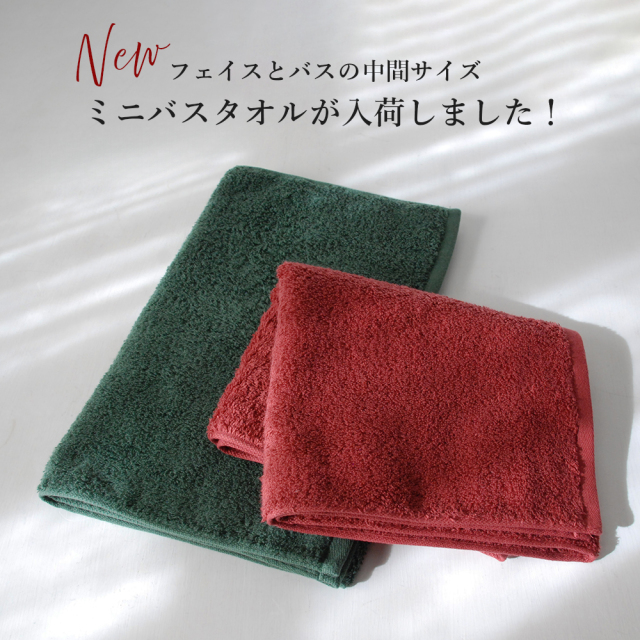 SPECIAL PRICE】 限定カラー 今治甘撚りタオル 3サイズ