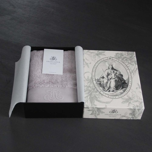 francjour フランジュール ｜ モノグラムノエルギフト フェイスタオル1