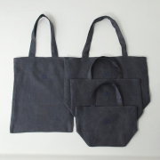 フレンチレース♡刺繍入りリネンポシェット♡作家様オリジナル布バッグ CERCA｜Pochi Pouch/(W)刺繍 レース キャンバス トートバッグ