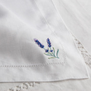 ラベンダー刺繍