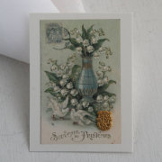 Anano ブリキ缶 スズランのチャーム スズランのフェーブ francjour フランジュール ｜ Anano スズランのフェーヴ (AN-1027)