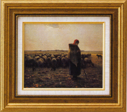 ミレー【羊飼いの少女】