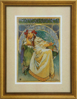 ミュシャ【ヒヤシンス姫】