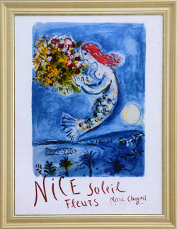 シャガール【ニース、太陽、花】