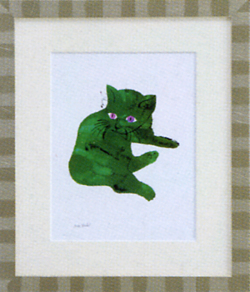 ウォーホル【グリーンキャット】