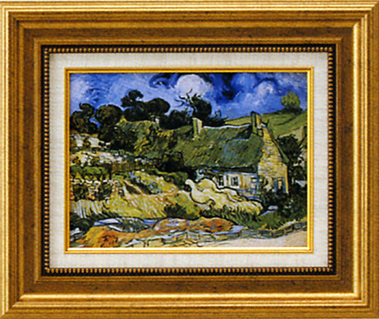 ゴッホ【コルドヴィルの藁】