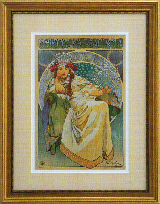 ミュシャ【ヒヤシンス姫】