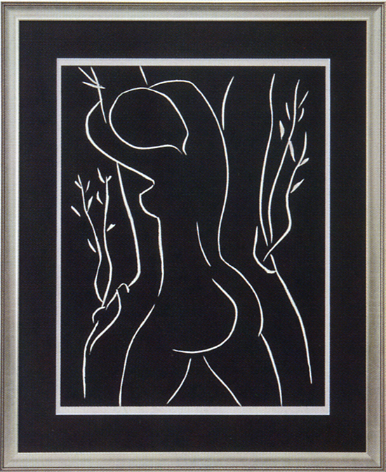 マティス【オリーブの木を抱く女】