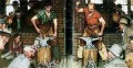 ノーマン・ロックウェル　オリジナルリトグラフ　【蹄鉄早打ちコンテスト】