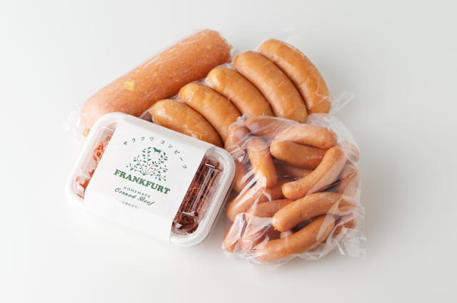 サラフワコンビーフとソーセージのセット F-D