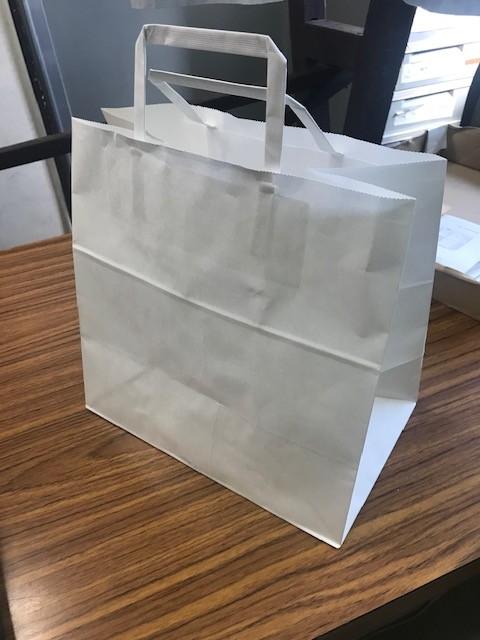 無地紙手提げ袋