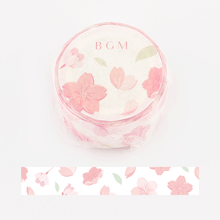 BGMマスキングテープ スペシャル 桜 舞い桜(BM-SPSA007)【ネコポスOK】
