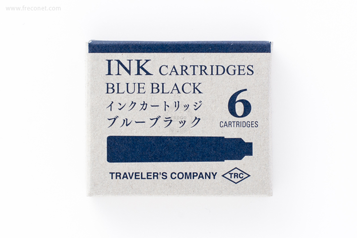 TRC ブラス 万年筆用インクカートリッジ ブルーブラック（38073-006）【ネコポスOK】