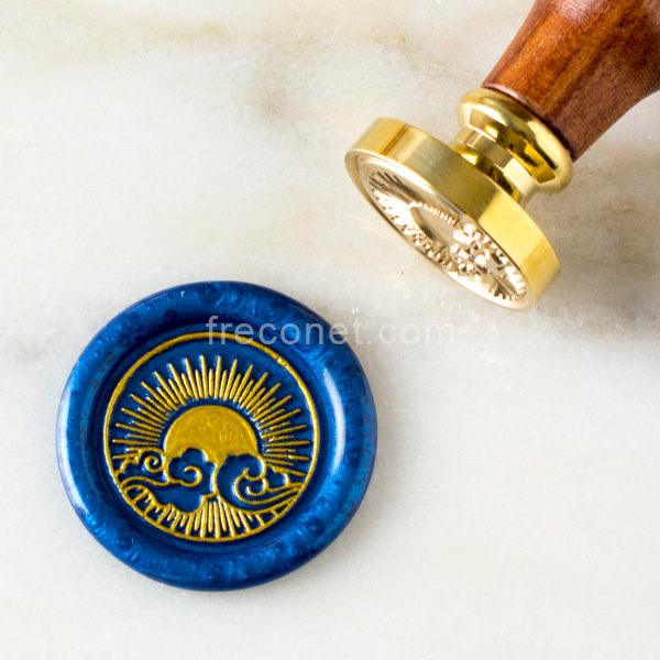 封蝋シーリングスタンプ 宙シリーズ はじまりの宙 25mm【ネコポスOK】