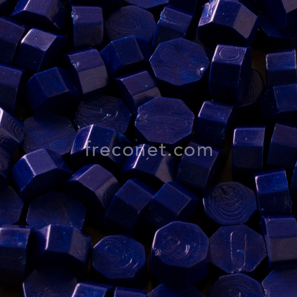 封蝋シーリングワックス コズミックブルー 30g入り（100粒前後）【ネコポスOK】