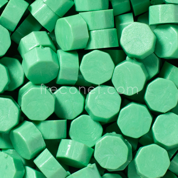 封蝋シーリングワックス パロットグリーン 30g入り（100粒前後）【ネコポスOK】