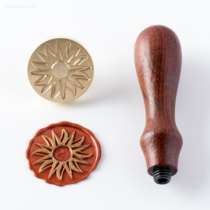 ≪ハイライトオリジナル≫封蝋シーリングスタンプ サンセット 30mm【ネコポスOK】