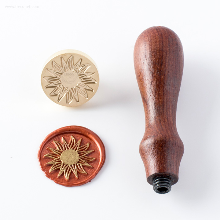 ≪ハイライトオリジナル≫封蝋シーリングスタンプ サンライズ 25mm【ネコポスOK】