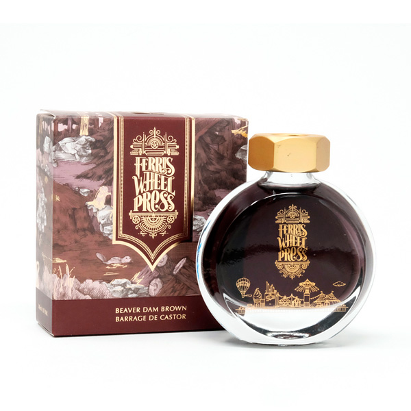 FERRIS WHEEL PRESS/フェリス ホイール プレス 38mlインク ビーバーダム ブラウン【宅急便配送】