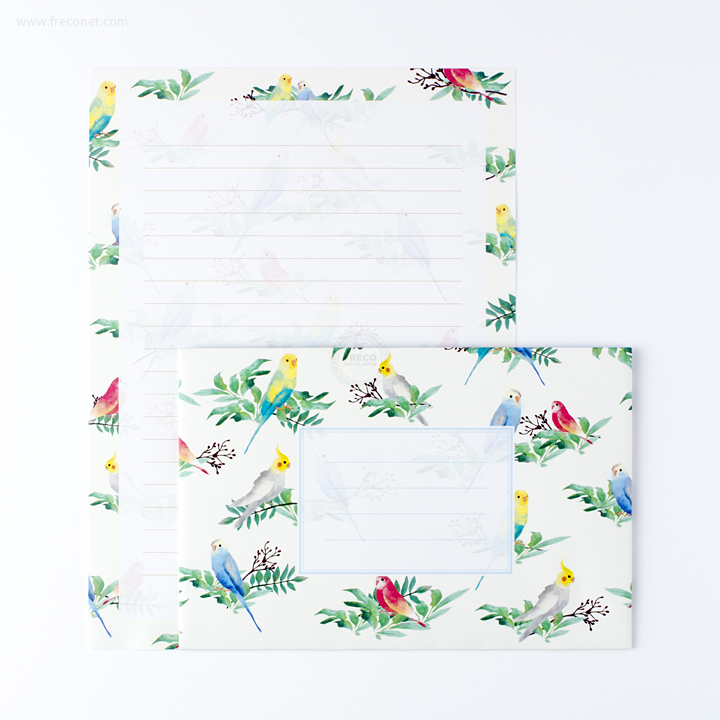 ガーデンレターセット インコ（GALS01-IN）【ネコポスOK】