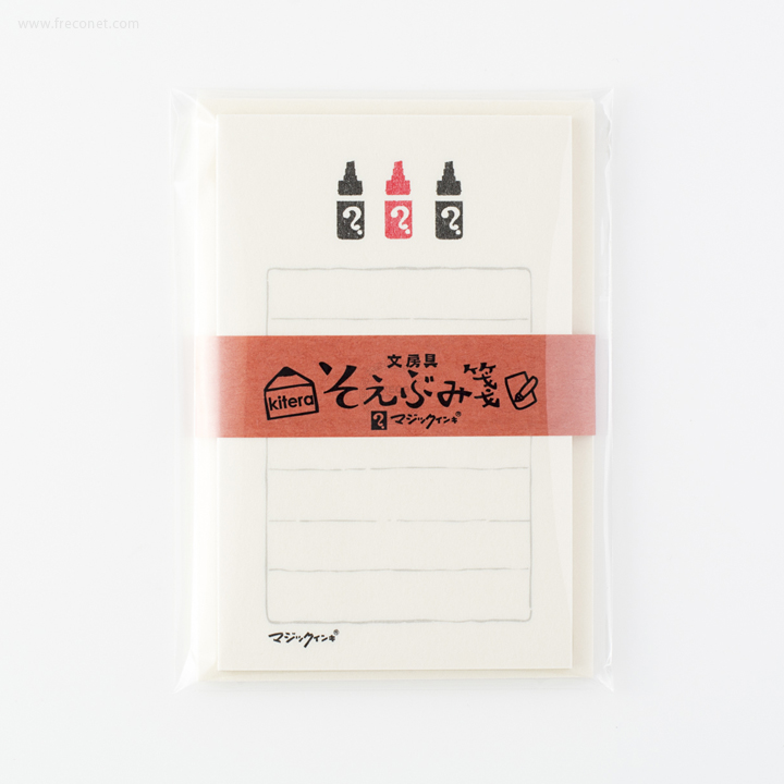 文房具そえぶみ箋 マジックインキ（KLH-TN1）【ネコポスOK】