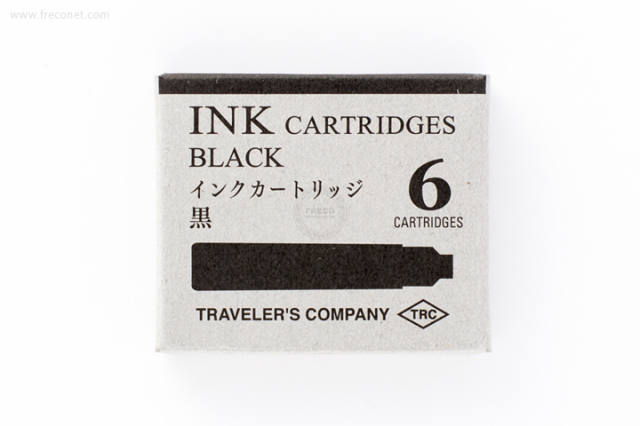 TRC ブラス 万年筆用インクカートリッジ 黒（38072-006）【ネコポスOK】