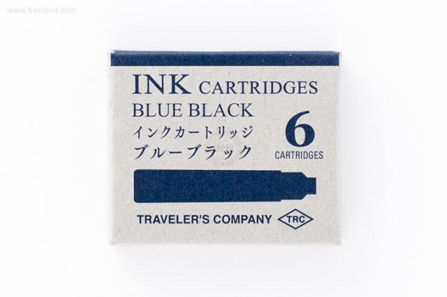 TRC ブラス 万年筆用インクカートリッジ ブルーブラック（38073-006）【ネコポスOK】