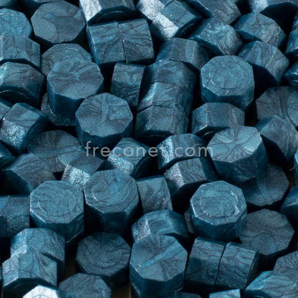 封蝋シーリングワックス コスモブルー 30g入り（100粒前後）【ネコポスOK】