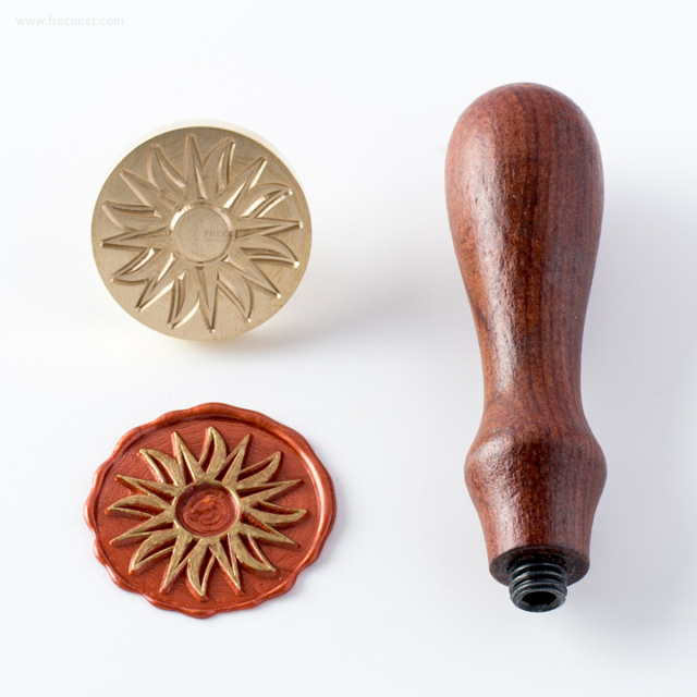 ≪ハイライトオリジナル≫封蝋シーリングスタンプ サンセット 30mm【ネコポスOK】