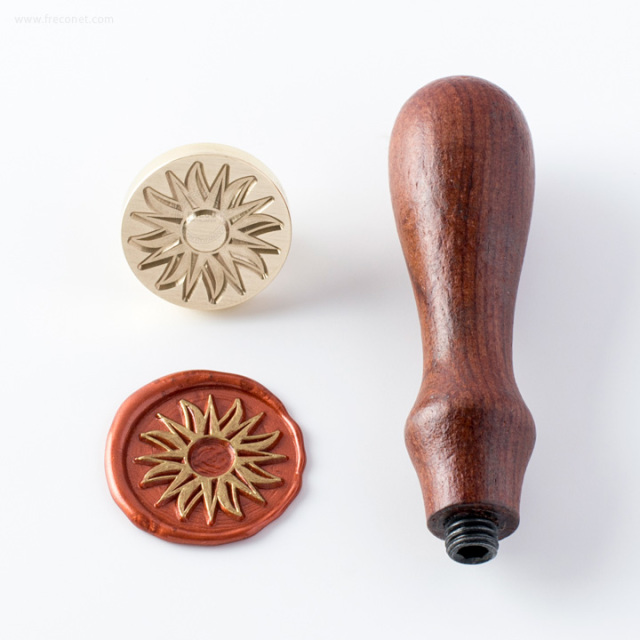 ≪ハイライトオリジナル≫封蝋シーリングスタンプ サンセット 25mm【ネコポスOK】